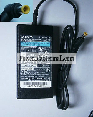 Original 12V 2.5A Sony BRC-300P BRC-Z330 AC-NB12A AC Adapter - Click Image to Close